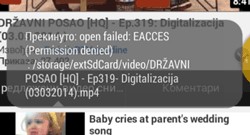 Lỗi không thể tải xuống video EACCES trong TubeMate