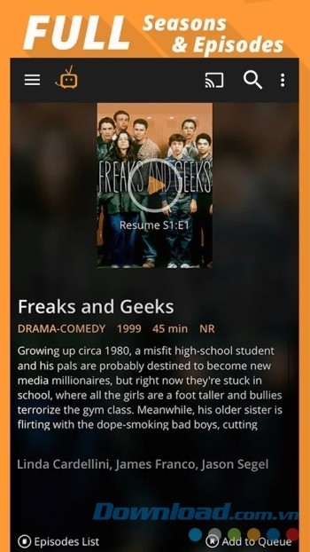 Dịch vụ giải trí miễn phí Tubi TV