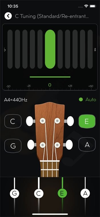 Điều chỉnh lần lượt từng dây đàn