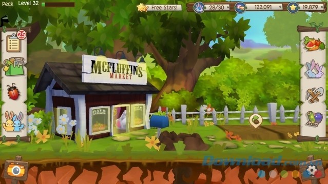 Các khu vườn tuyệt đẹp để thỏ vui chơi