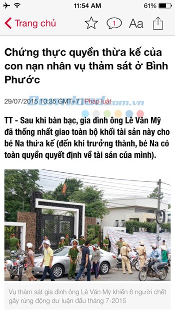 Tuổi trẻ Online cho iOS