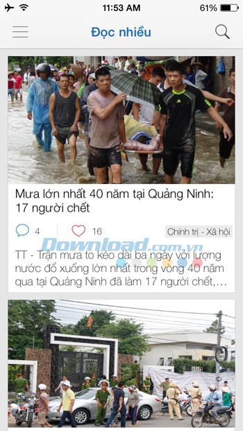 Tuổi trẻ Online cho iOS