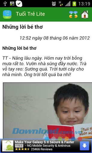 Tuổi trẻ Lite for Android