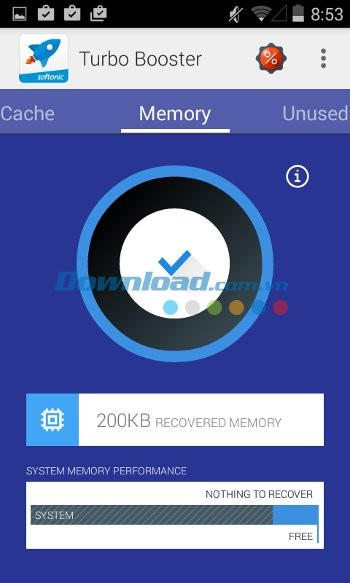 Module dọn dẹp bộ nhớ của Turbo Booster