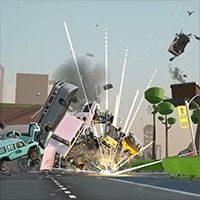 Turbo Dismount 2: Winter Stunts - Game Đua Xe Phá Hủy Cực Hay