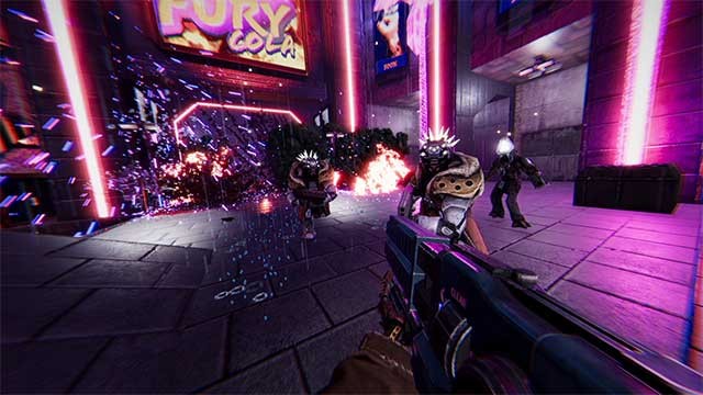 Cùng Johnny Turbo giải cứu thế giới trong game FPS kịch tính Turbo Overkill