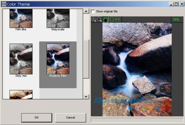 Chỉnh sửa ảnh với Color Theme