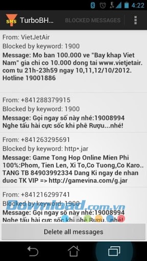 TurboBH SMS Filter for Android