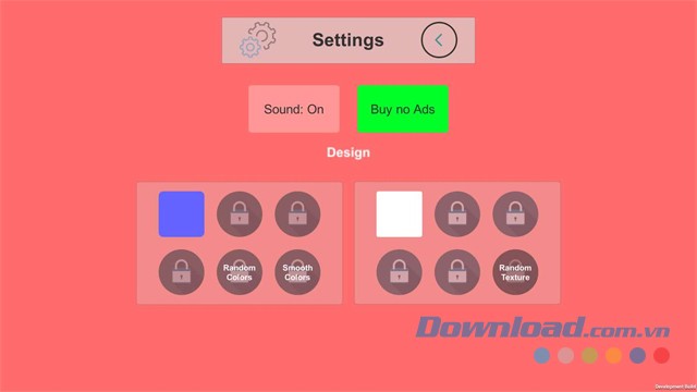 Tùy chỉnh một số thiết lập của game vui miễn phí Turn It cho máy tính và Windows Phone