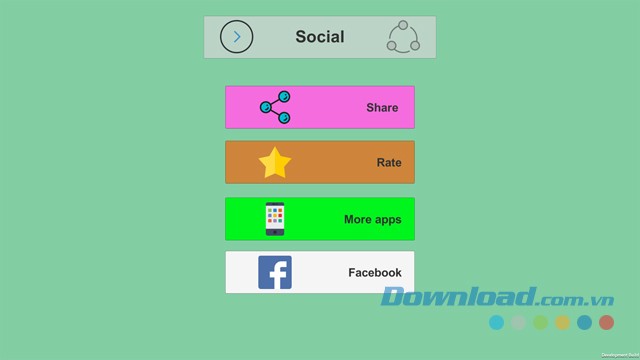 Sử dụng các tính năng xã hội của game vui miễn phí Turn It cho máy tính và Windows Phone