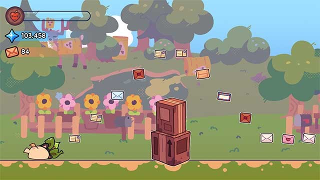 Trộm những lá thư để kiếm điểm và tiến triển trong câu chuyện