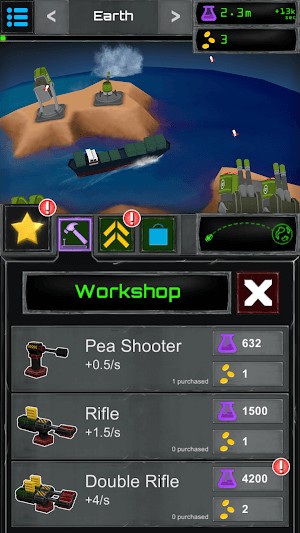 Nâng cấp vũ khí thêm mạnh mẽ