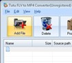 Tutu FLV to MP4 Converter 3.01 - Convert FLV to MP4
