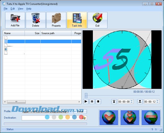 Tutu X to Apple TV Converter