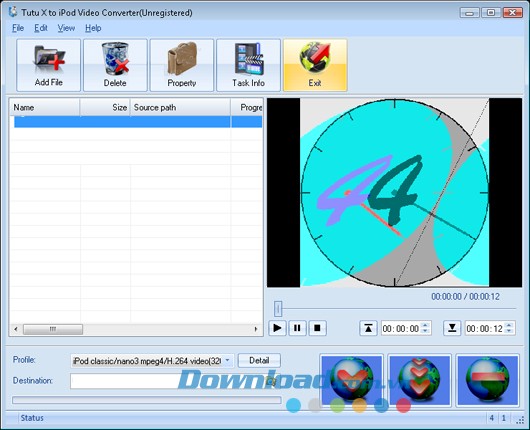 Tutu X to iPod Video Converter