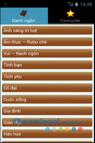 Tuyển tập danh ngôn for Android