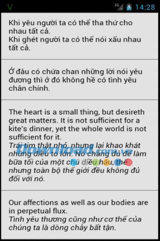 Tuyển tập danh ngôn for Android