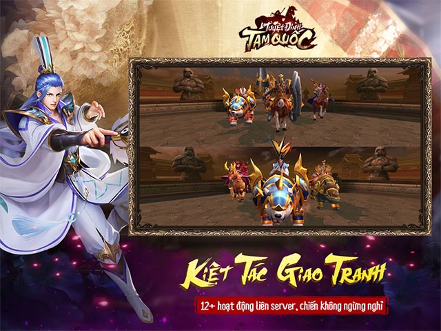 Game chiến thuật thẻ tướng Chủ đề Tam Quốc trên PC