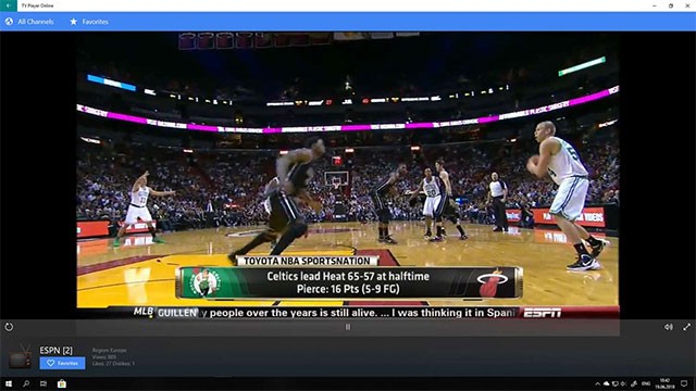 Xem các chương trình thể thao được truyền hình trực tiếp trên toàn thế giới