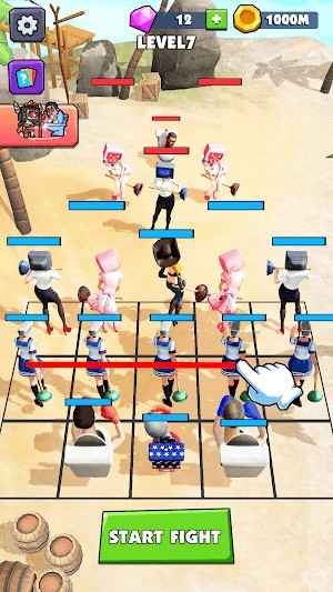 Hợp nhất và bố trí đội hình chiến lược