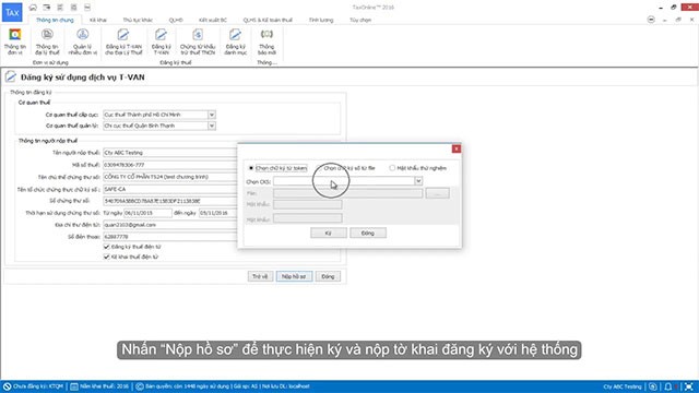 Dịch vụ kê khai thuế trực tuyến