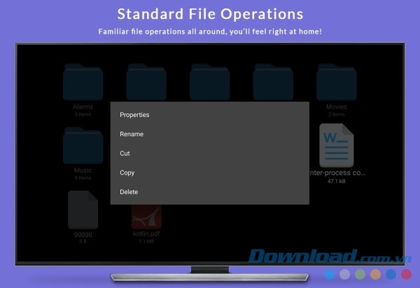 TvExplorer cho Android rất dễ sử dụng