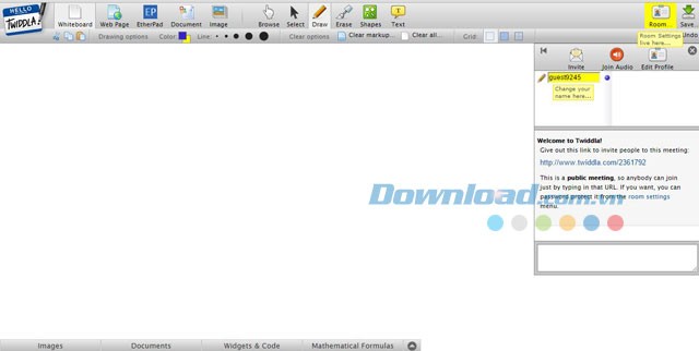 Giao diện phòng họp