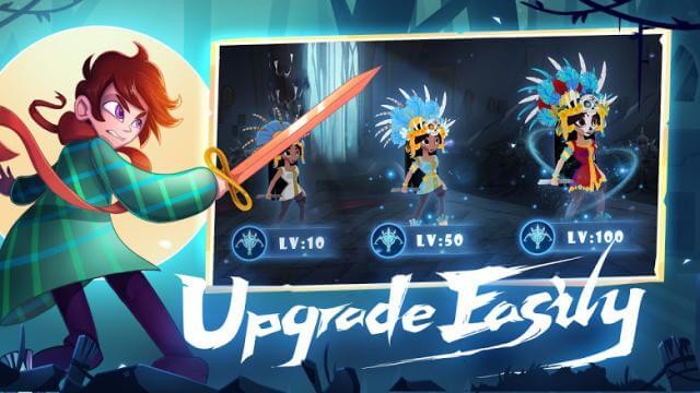 Nâng cấp anh hùng của bạn dễ dàng