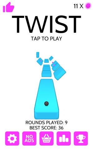 Twist là game xả stress hấp dẫn