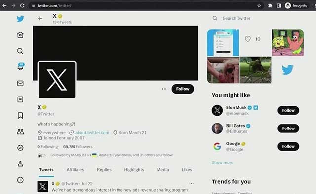 Twitter có rất nhiều tính năng và nội dung đa dạng