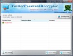 Twitter Password Decryptor 7.0 - Phục hồi mật khẩu Twitter