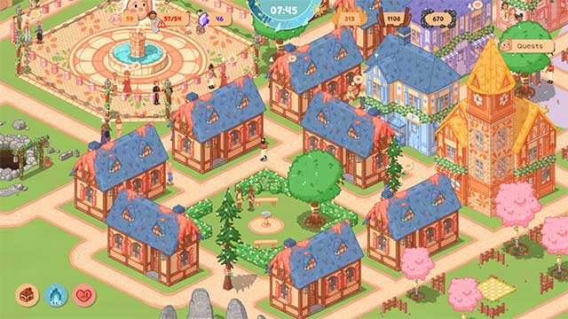 Dân làng sẽ lập gia đình, làm việc và dành thời gian để thư giãn