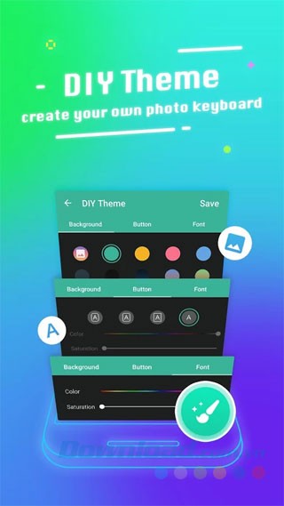 Tạo theme bàn phím