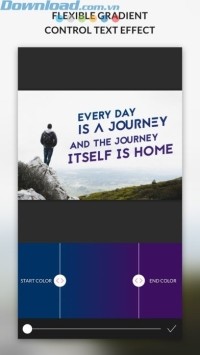 Tùy chỉnh hiệu ứng chữ