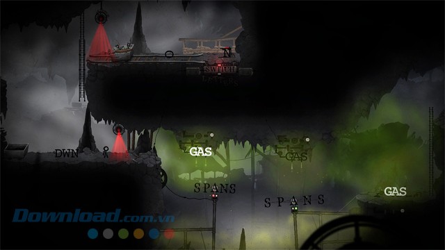 Khám phá môi trường rộng lớn trong game phiêu lưu đi cảnh cho máy tính Typoman: Revised