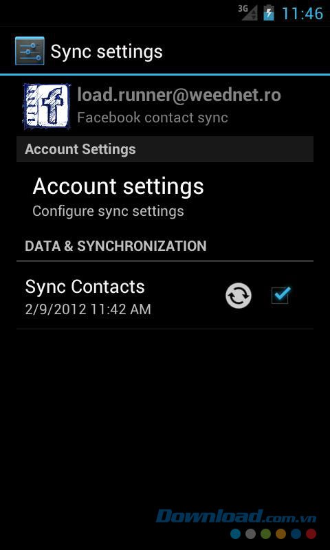 UberSync Facebook Contact Sync