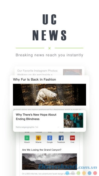 Trình duyệt web siêu tốc