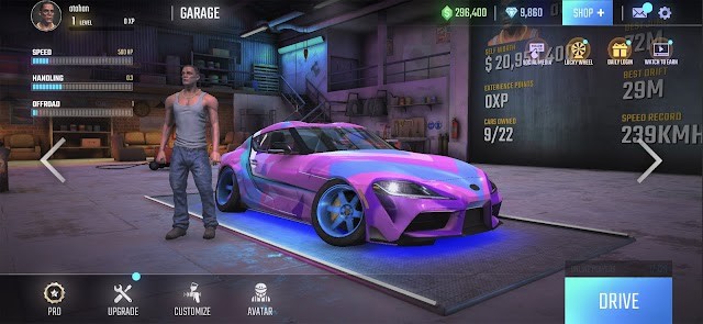 Tùy chỉnh và cải tiến chiếc xe của bạn trong game UCDS 2 - Car Driving Simulator