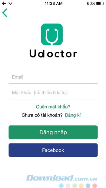 Đăng nhập Udoctor