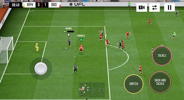 Game UFL là trò chơi thể thao đối kháng online, cho bạn thi đấu với người chơi toàn cầu