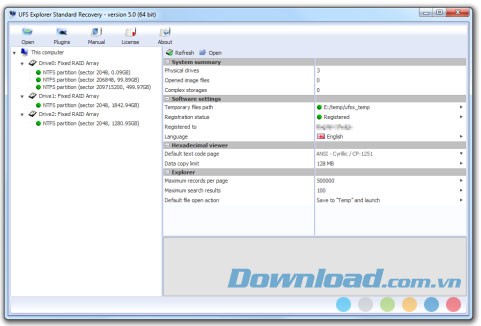 UFS Explorer Standard Recovery