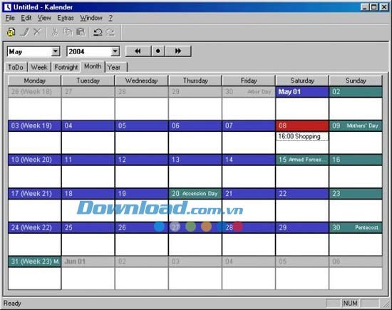 UK's Kalender
