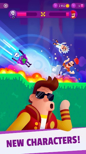 Ultimate Bowmasters cho bạn gặp gỡ những nhân vật mới hài hước