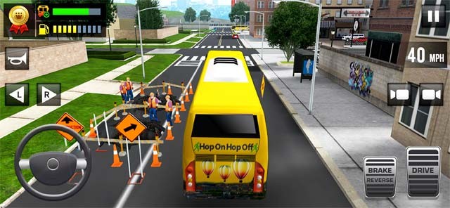 Game mô phỏng lái xe bus chân thực trên iPhone/iPad - Ultimate Bus Driving