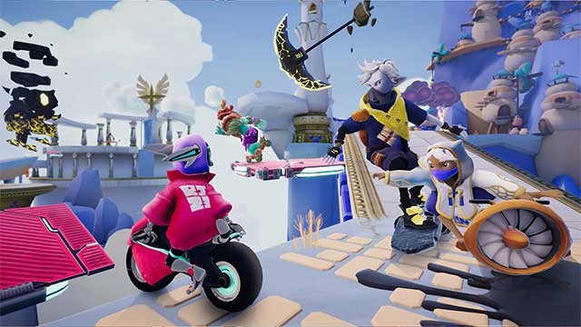 Ultimate Godspeed là game đua xe vượt chướng ngại vật sáng tạo và độc đáo