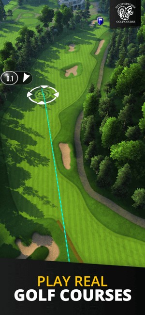 Các sân golf chân thực