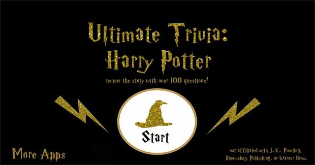 Kiểm tra sự hiểu biết của bạn về thế giới phù thủy trong game đố vui Ultimate Harry Potter Trivia
