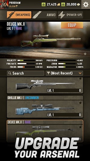 Nâng cấp kho vũ khí của bạn