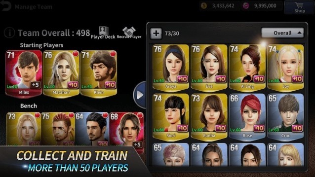 Thu thập và đào tạo hơn 50 vợt thủ