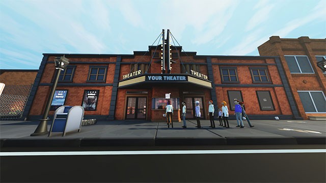 Quản lý rạp chiếu phim hiện đại, tiện nghi trong Ultimate Theater Simulator